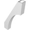 Ekena Millwork 3 1/2-in. W x 14-in. D x 26-in. H Westlake Architectural Grade PVC Knee Brace BRCP035X14X26WTL - alternate 5